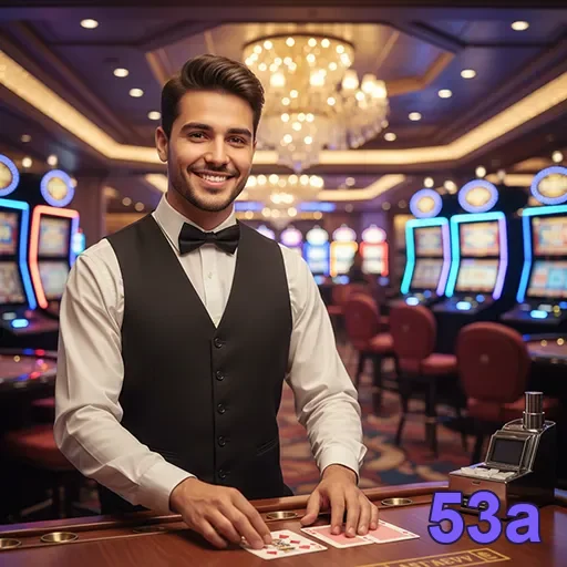 Usuário acessando 53a com link oficial no celular